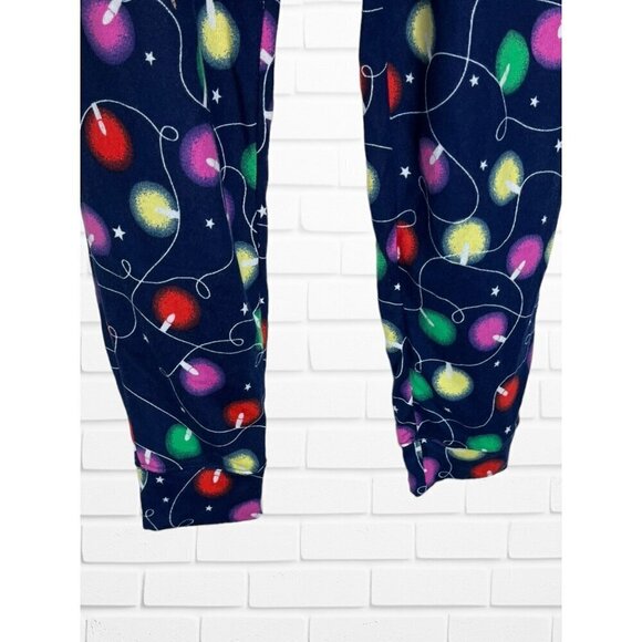 Jenni Intimates Women's S Christmas Lights Jogger‎ Lounge Pants Pajamas - Picture 2 of 6